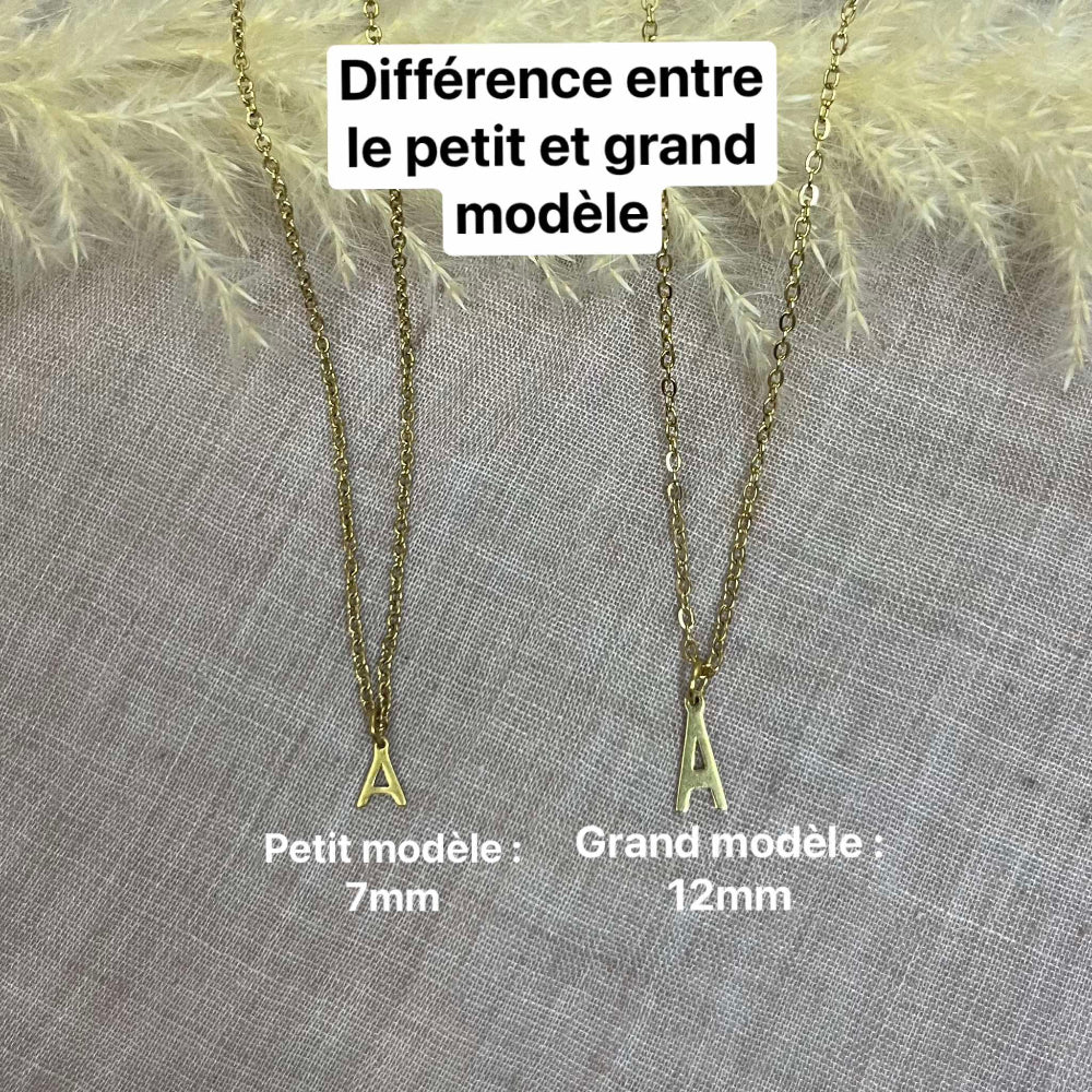 Collier initiale (petit modèle)