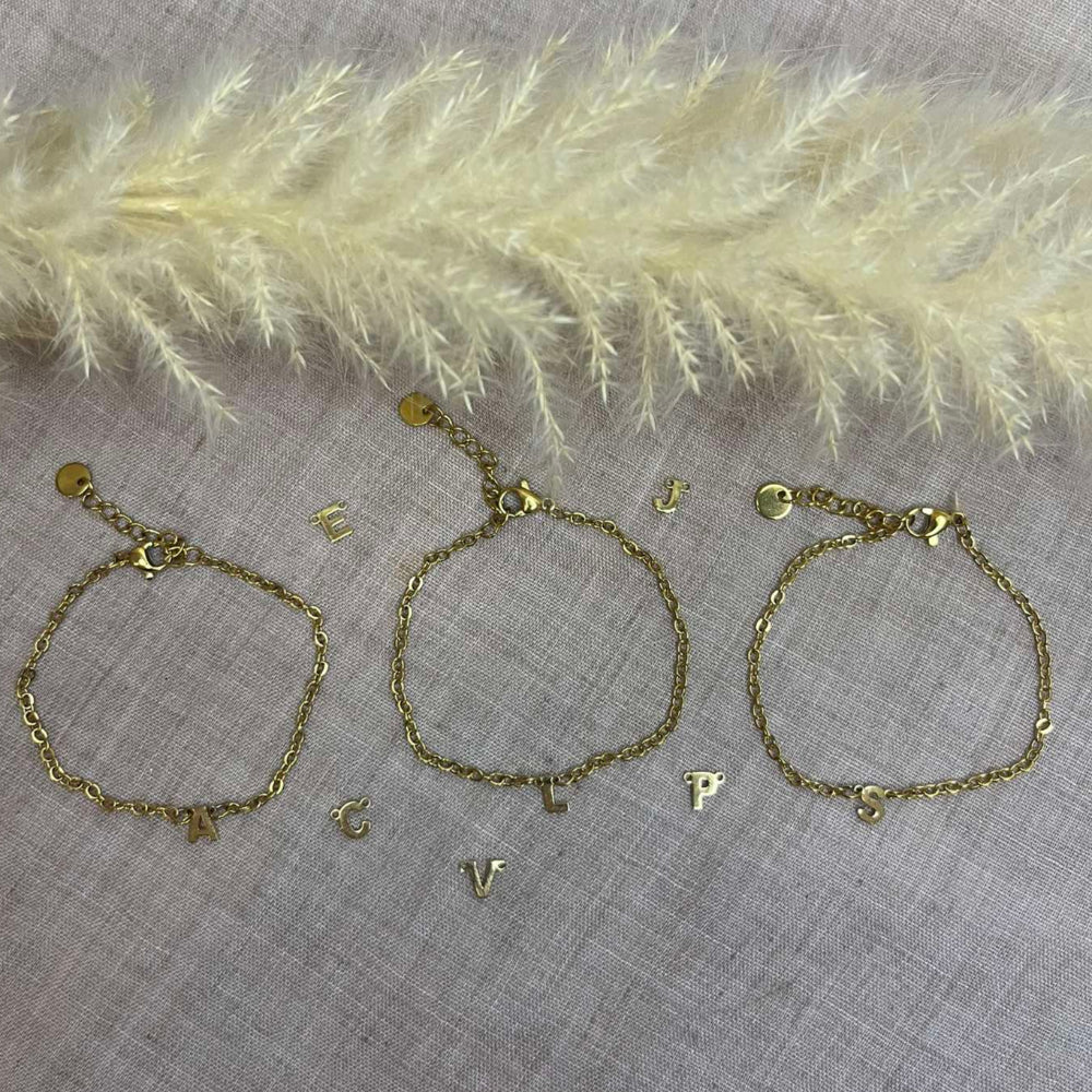 Bracelet initiale