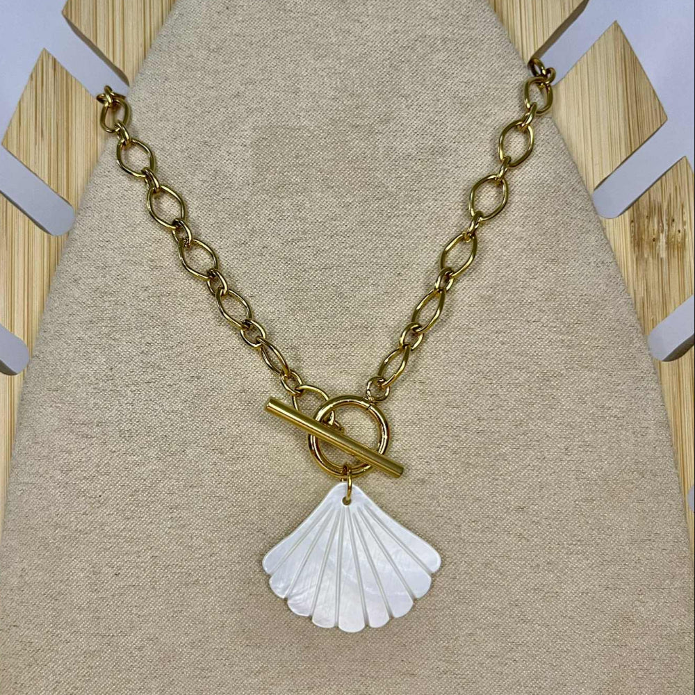 Collier Coquillage nacre 2