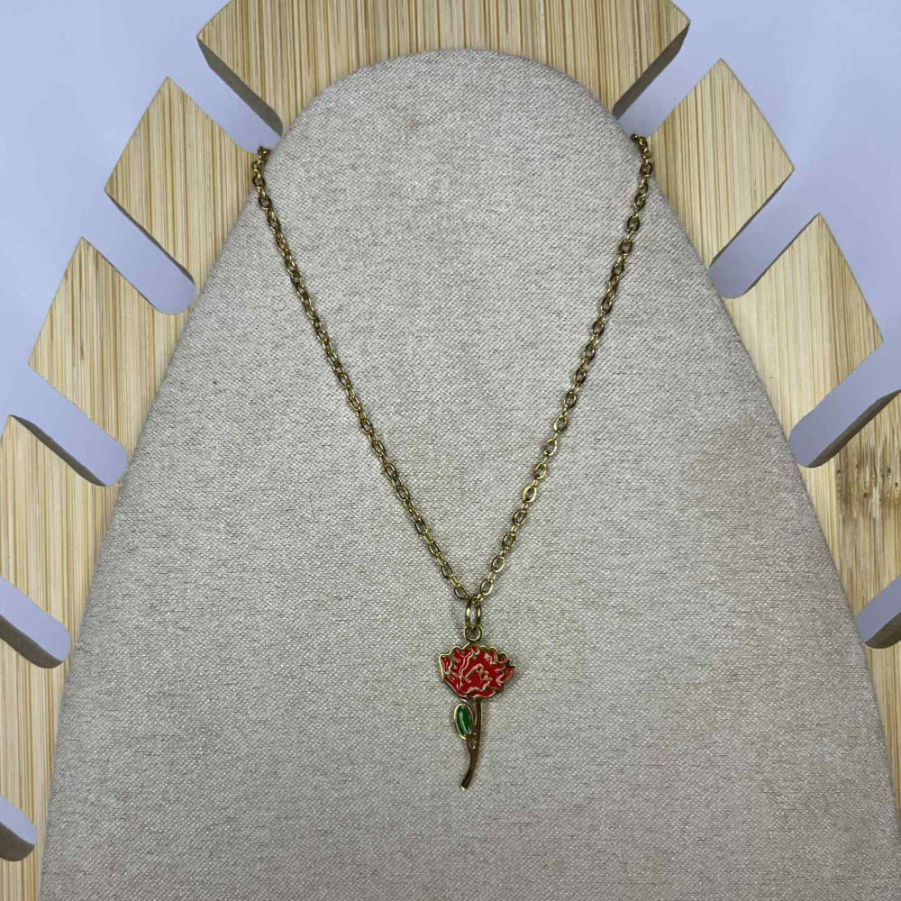 Collier Fleur de naissance