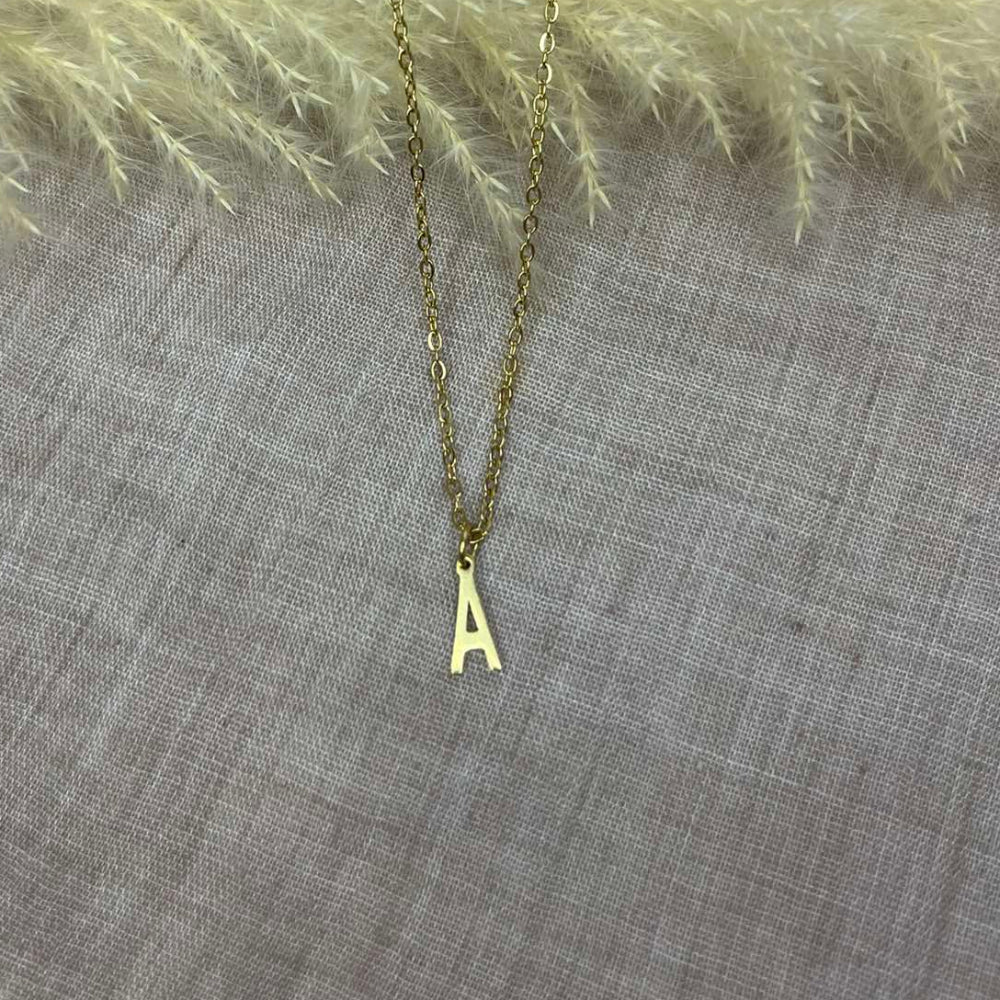 Collier initiale (grand modèle)