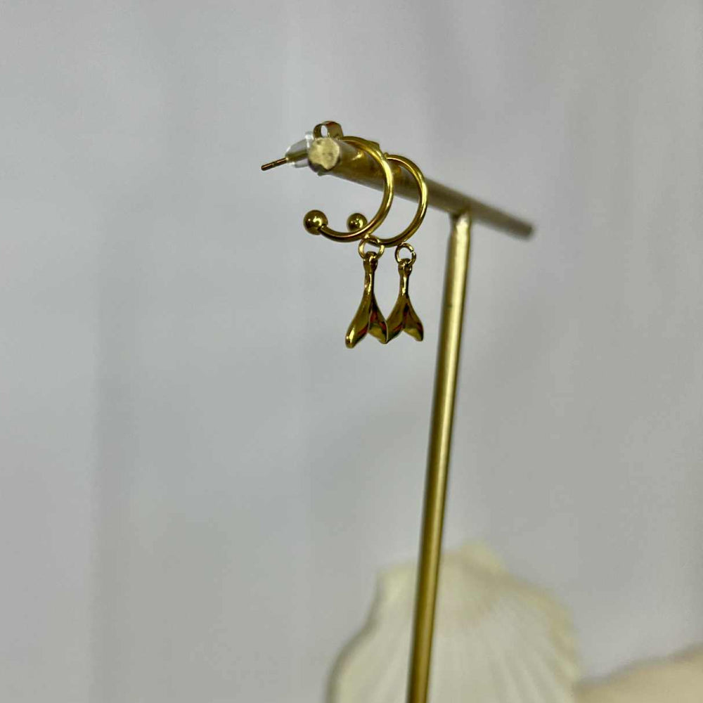 Boucles d'oreilles baleine