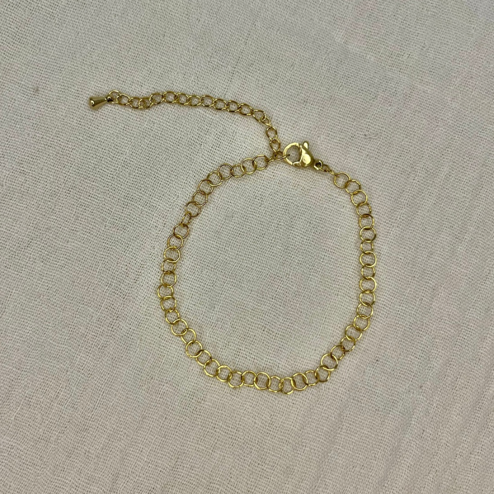 Bracelet maille ronde
