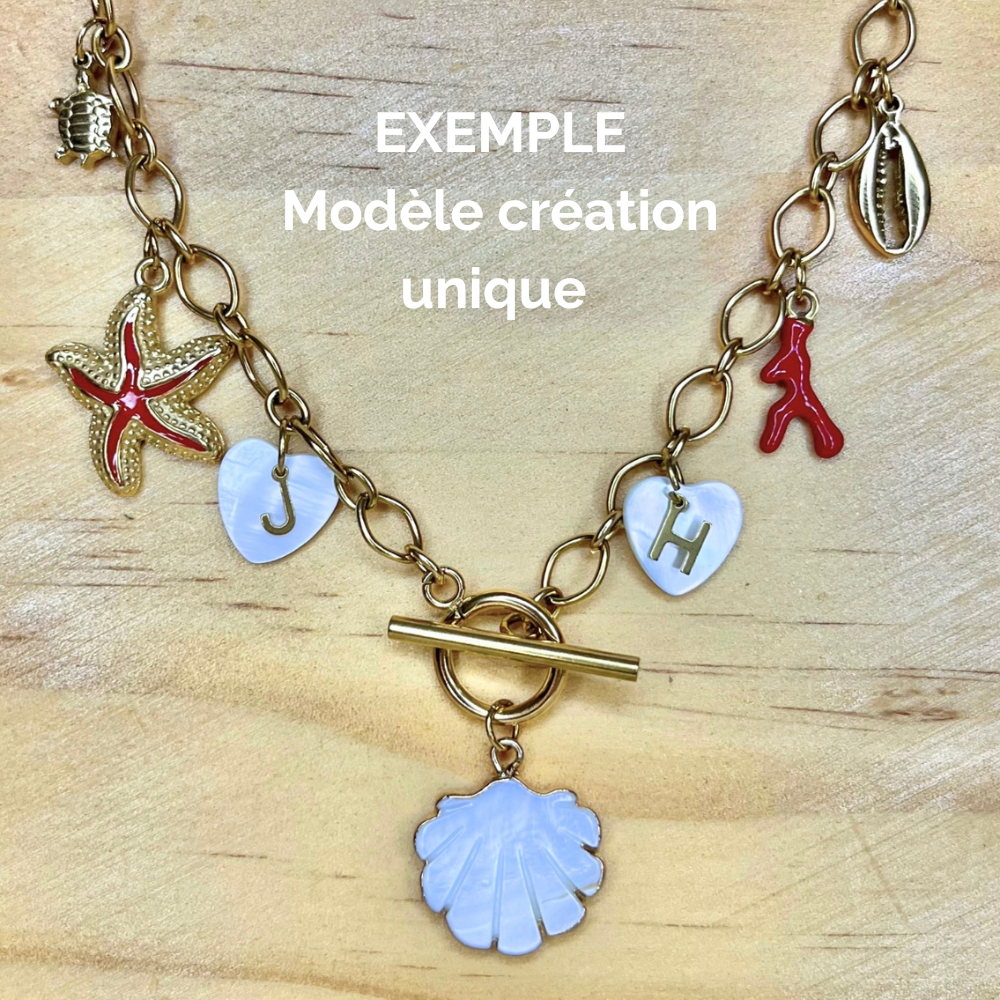 Collier maille ronde