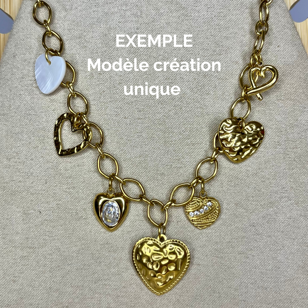 Collier maille ronde