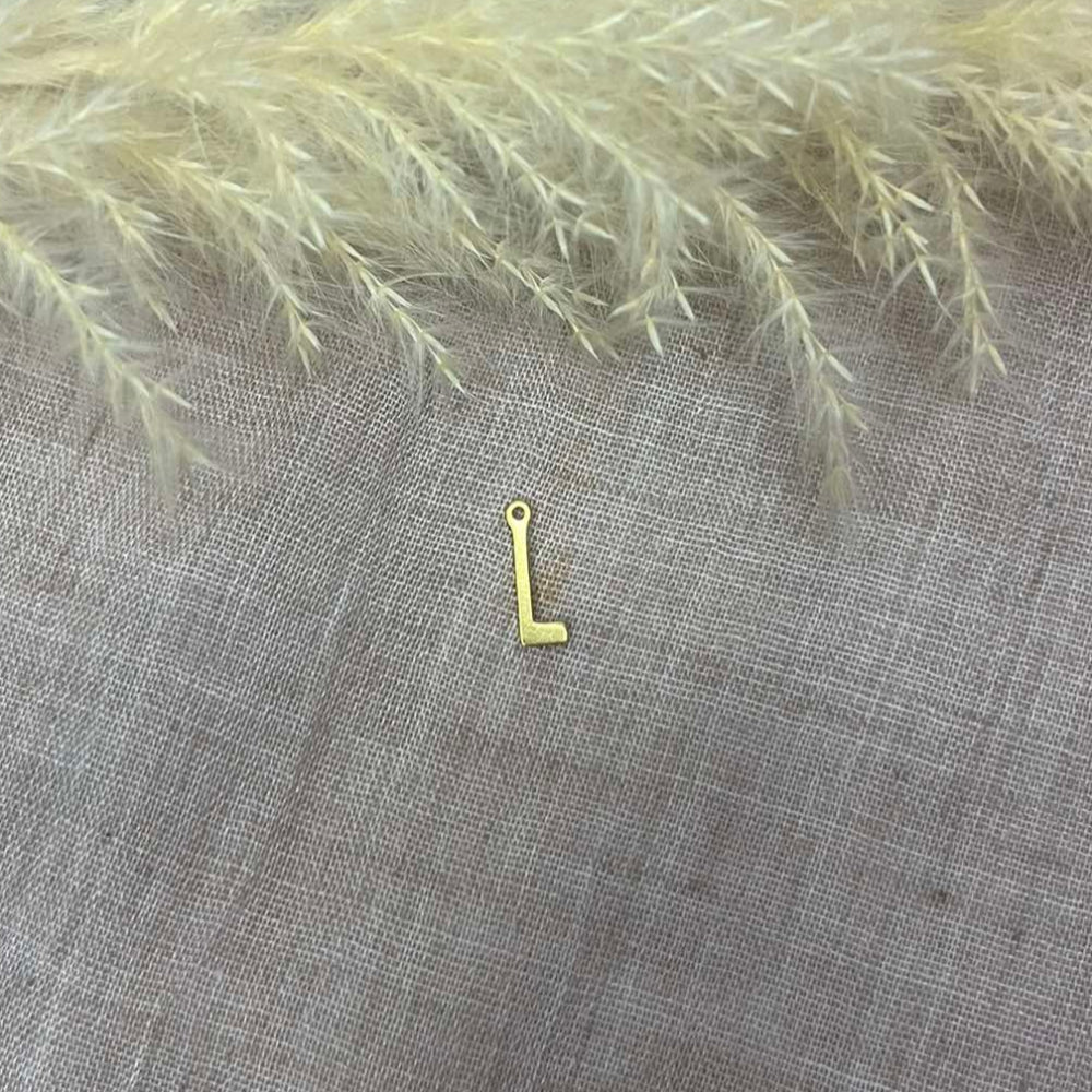 Collier initiale (grand modèle)