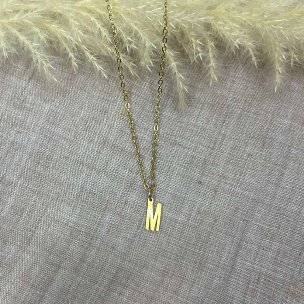 Collier initiale (grand modèle)