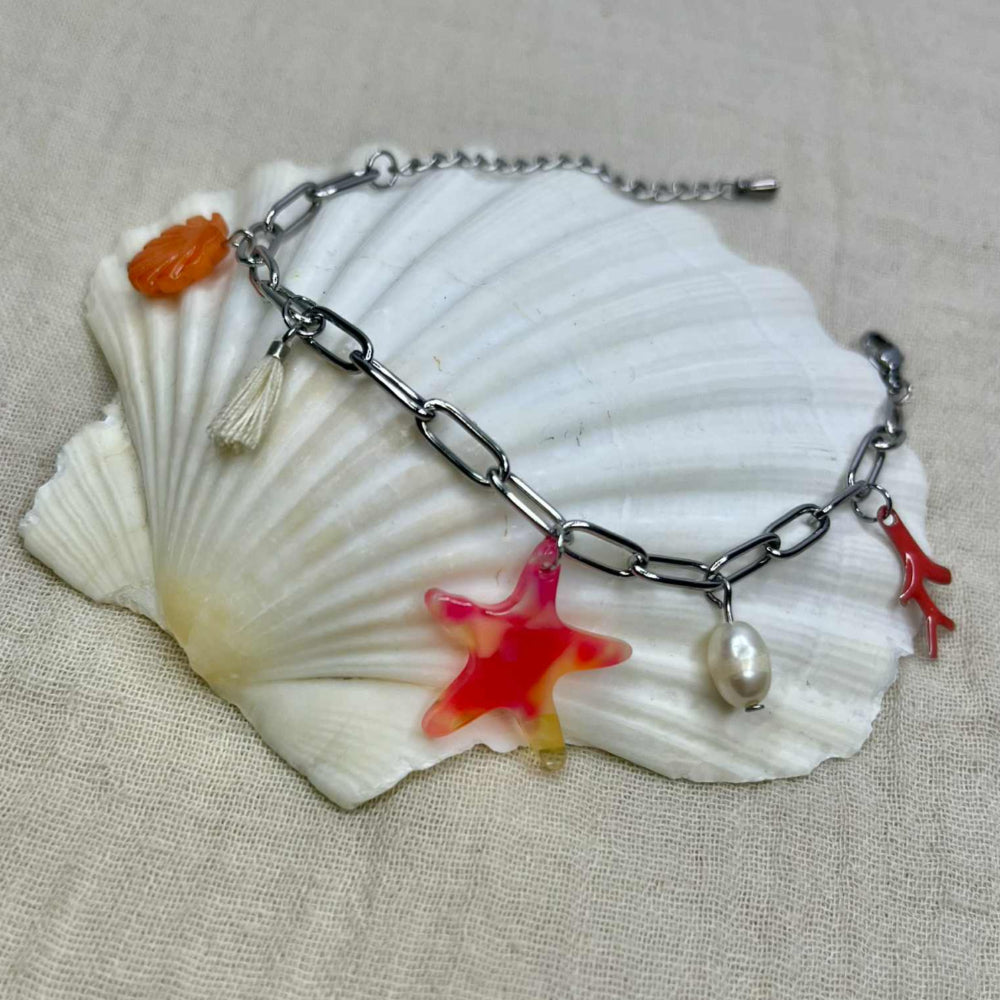 Bracelet argenté Ibiza