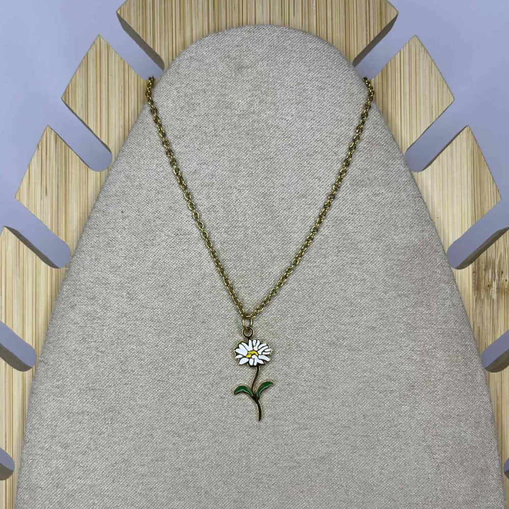 Collier Fleur de naissance