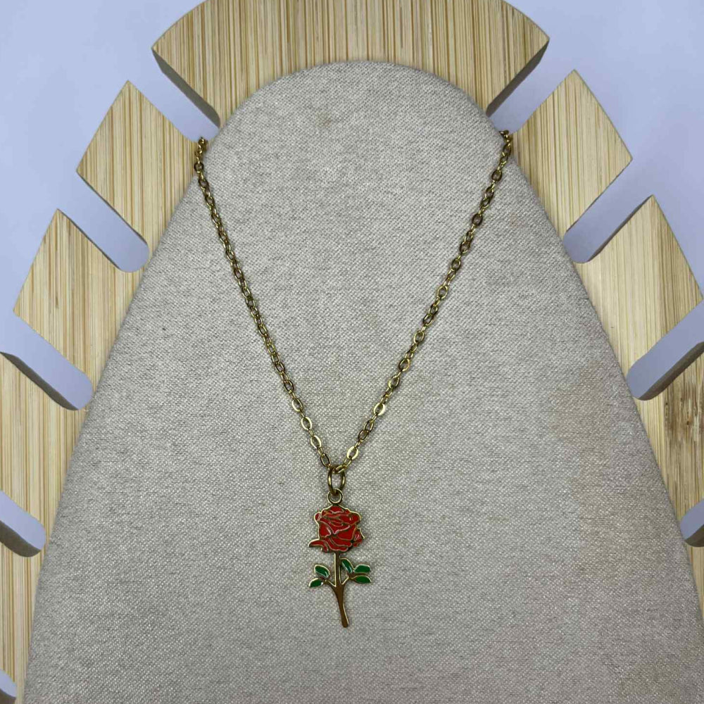 Collier Fleur de naissance
