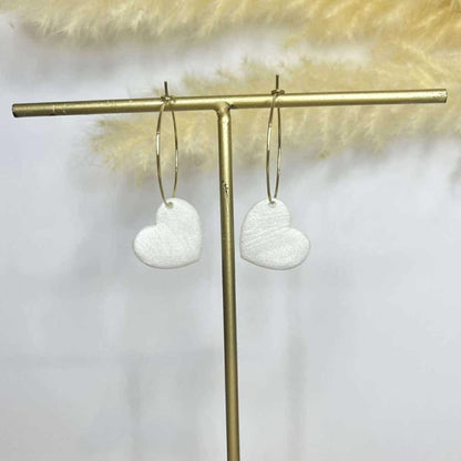 Créole Valentine blanc perle