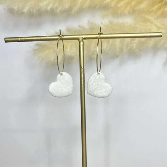Créole Valentine blanc perle