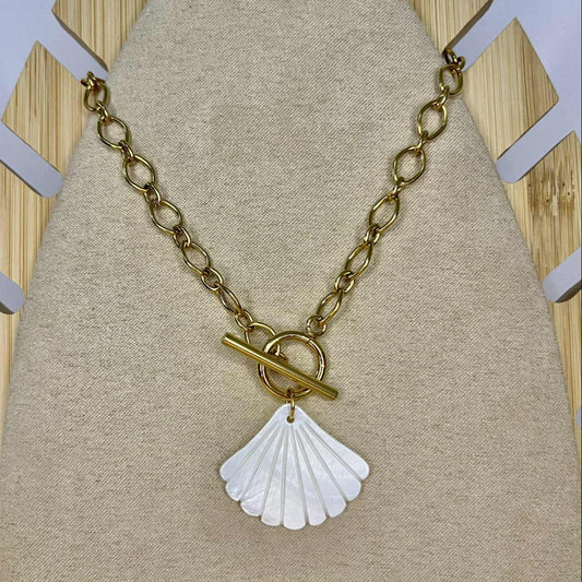 Collier Coquillage nacre 2