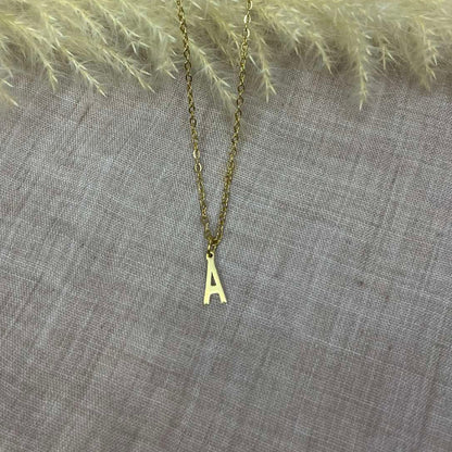 Collier initiale (grand modèle)