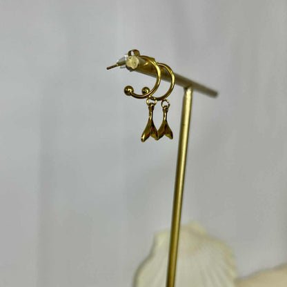 Boucles d'oreilles baleine