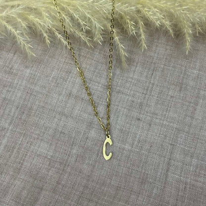 Collier initiale (grand modèle)
