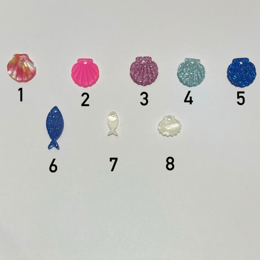 Breloques acryliques