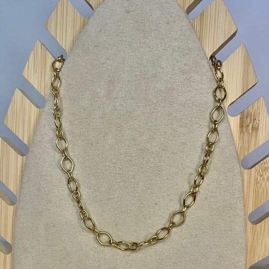 Collier maille ronde