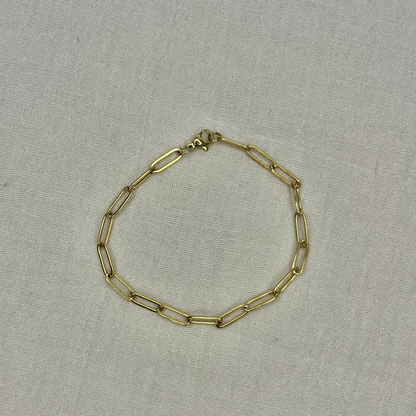 Bracelet maille rectangle