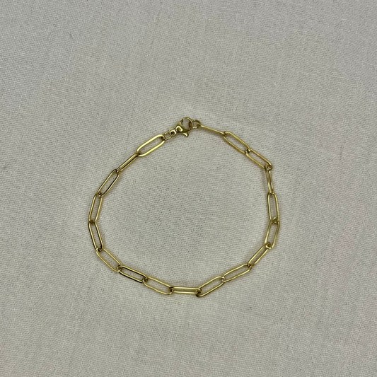 Bracelet maille rectangle