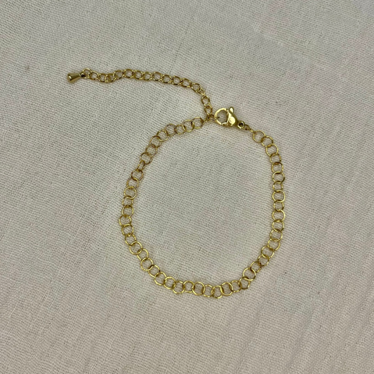 Bracelet maille ronde