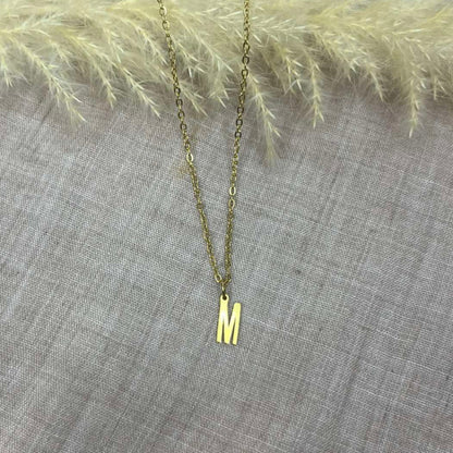 Collier initiale (grand modèle)