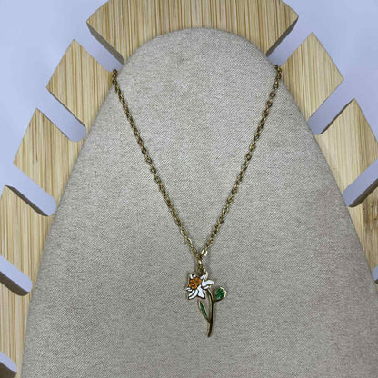 Collier Fleur de naissance