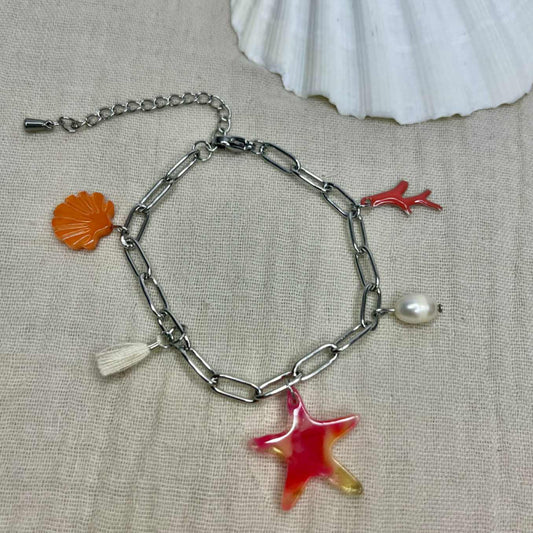 Bracelet argenté Ibiza