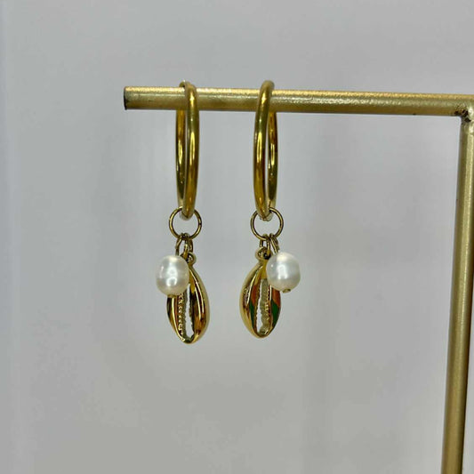 Créole coquillages et perles d'eau douce