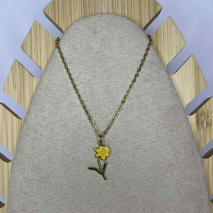 Collier Fleur de naissance